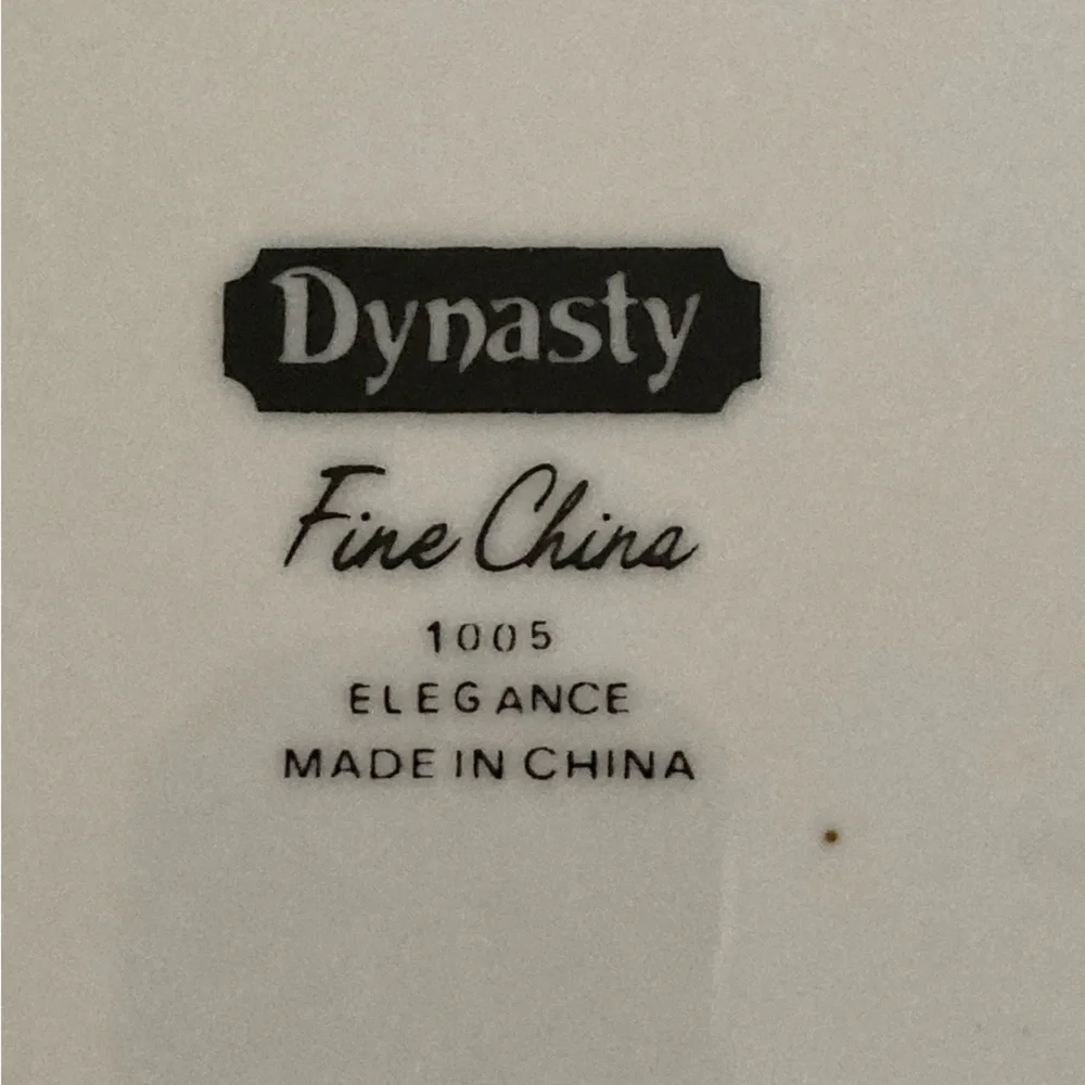 Dynasty 1005 Fine China 5 Piece set